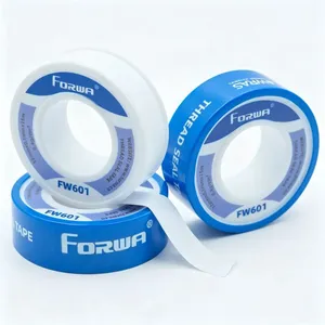Forwa Seal Tape. FW601 WRAS Certified 12mm Easy-apply Seal Strip, Colour PTFE Tape, Plumber's Sealing Tape, Water Leak thumbnail-1