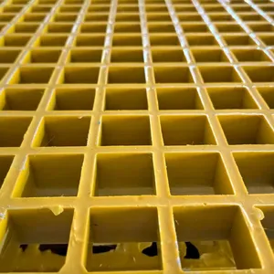 Lightweight FRP Pultruded Grating 25mm High, 1220mm x 3660mm, Isophthalic Polyester Resin, 1.2m x 3m Cut Available, Non-Corrosive thumbnail-4