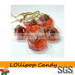 Candy Manufacturer Spray Candy Strawberry Lollipop Candy thumbnail-1