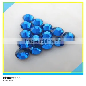 Wholesale Glass Dmc Rhinestone Hotfix Flat Back Round Stone AB Emerald thumbnail-4