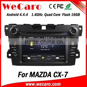 Wecaro in Dash Touch Screen Android 4.4.4 Car Radio Multimedia Dvd Player for Mazda Cx-7 Autoradio Car Dvd Gps Navigation System thumbnail-2
