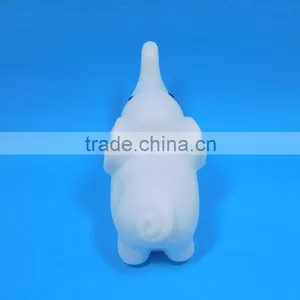 Self- Design Soft Vinyl Elephant Toys Flashing Led Light Elephant Toys Manufacturer thumbnail-4
