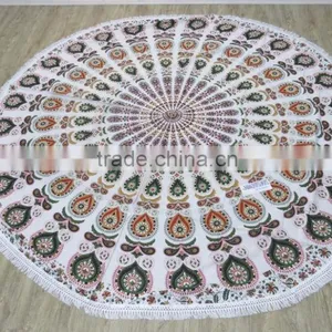 Cotton Round Beach Towels thumbnail-2