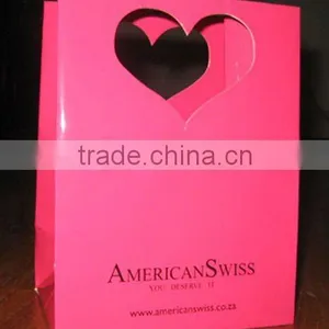 Loving Heart Handle Paper Gift Bag thumbnail-1