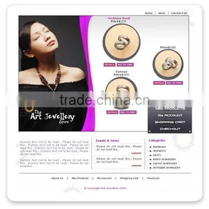 Creative and Professional Ecommerce Website Design In Jewelry,ecommerce Website,your Website,website Development thumbnail-1