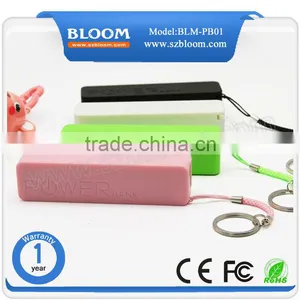 1 Dollar Cheapest Perfume Keychain 2600mah Portable Mobile Power Bank Quality Choice thumbnail-3