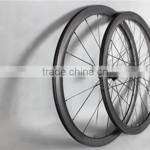 Carbon Clincher Road Bike Wheelset 38mm China Bike Wheels 38C thumbnail-2