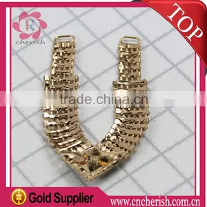 Good Price Jewelry Chains Light Colorado Topaz V Shape Rhinestone Chain for Sandal Descorations thumbnail-5