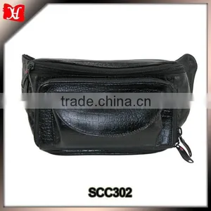 Crocodile Genuine Leather Chest Bag Mens Satchel Bag thumbnail-1