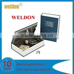 Dictionary Security Cash Money Diversion Secret Stash Book Safe Box thumbnail-6
