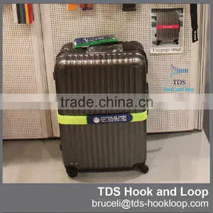 Customized Custom Logo Hook and Loop Luggage Strap thumbnail-1