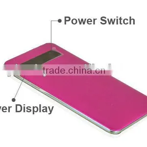 Very Flat Power Bank With Stanless Back,chargers for Iphones thumbnail-1