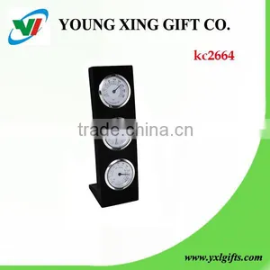 New Unusual Practical Wood Desktop Clock With Temperature and Humidity thumbnail-4