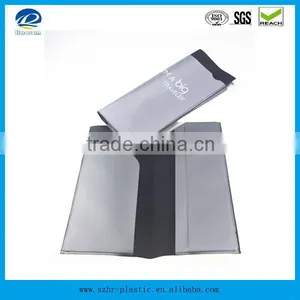 New Design High Quality PVC Ticket Holder,passport Organizer With Zipper on Each Side thumbnail-2