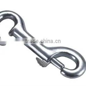 ZINC PLATED OPEN EYE DIE CAST SNAP HOOK thumbnail-1