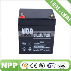 12V4AH Rechargeable UPS Battery for Alarm Systems thumbnail-1