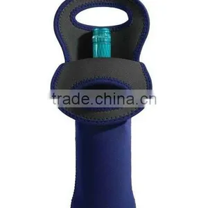 Portable Neoprene Wine/beer Cooler Holder With Handle thumbnail-1