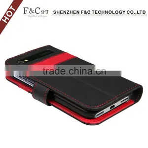 For Blackberry Classic Q20 Mobile Phone pu Leather Case With Stand thumbnail-4