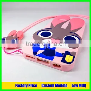 Zootopia New Design Cheap 3D Silicone Phone Case for Iphone 6 thumbnail-5