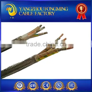 400deg.C 304 Mica Fiberglass Wire With Stainless Steel Shield Wire Cable thumbnail-2