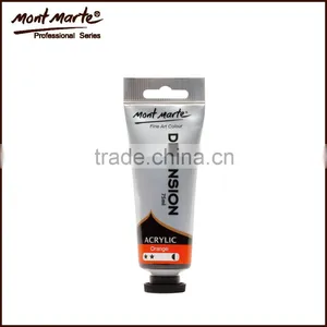 Professional Non Toxic Orange Colour 75 ml Artist Acrylic Paints thumbnail-1