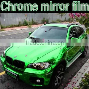 Chrome Wrapping Vinyl/chrome Green Mirror Chrome Car Wrap Film thumbnail-1