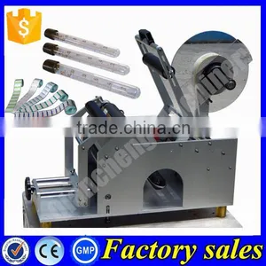PLC Controlled Manual Labeling Machine for Tube,self Adhesive Labeling Machine thumbnail-1