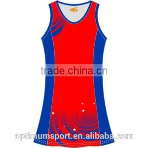 Optimum Custom Netball Dress With Cheap Price thumbnail-1
