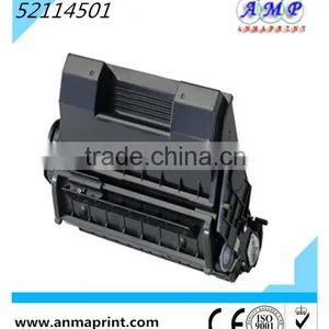China Manufacturer Compatible Toner Cartridge for Oki Printer Spare Parts Toner 52114501 thumbnail-1