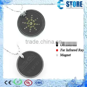 High Quality Pendant Scalar Energy Quantum Pendant Yellow Sky Star With SS Circle Protector Pattern thumbnail-1