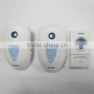 Fashion LED Indication 38 Melody Chimes Loud Effective Alarm Wireless Doorbell thumbnail-1