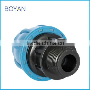 PP Compression Quick Pipe Fitting Male Adaptor thumbnail-4
