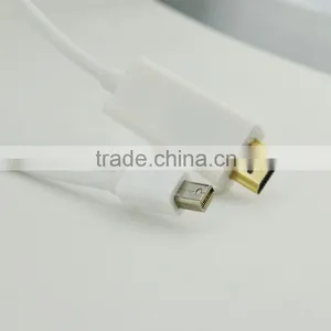 Factory Price Gold Plated Mini dp 1.2 to Hdmi 1.4 Cord for DVD Player thumbnail-2