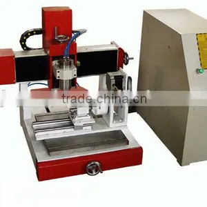 4 Axis Engraving Machine With 1500W Spindle For Woodworking & PCB Drilling & Soft thumbnail-1