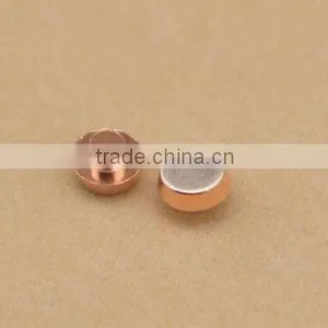 ISO Approval AgNi15/AgSno2/AgCdo/Ag Bimetal Silver Contacts for Electrical Hospital Bell Switch thumbnail-1