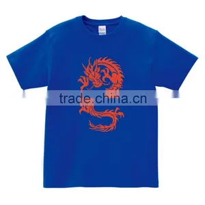 2016 Summer Dragon Personality Custom Design Casual Sport Short Sleeve Men T-shirt thumbnail-4
