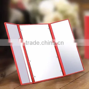 Vanity Girl Hollywood Three Sides Led Lighted Makeup Mirror thumbnail-1