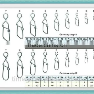 Chinese Fishing Tachke OEM Factory Fishing Swivel thumbnail-1