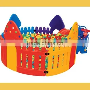2016 Kids Plastic Ball Pool With Stairs/large Plastic Swimming Pool/indoor Plastic Ball Pool for Sale thumbnail-1