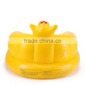 High Quality Safety Baby Inflatable Bath Chair PVC Inflatable Baby Sofa Quality Choice thumbnail-4