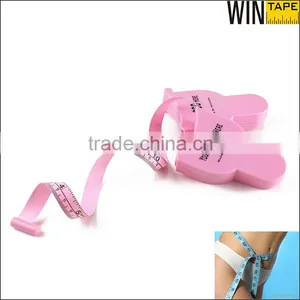 Hot Sale Pink Environment-friendly Unique Design Promotional Gift Custom Printed Waist Measuring Tool thumbnail-1