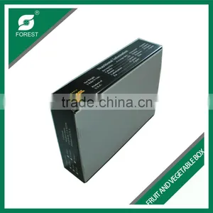 BLACK MATT CUSTOM CORRRUGATED FRUIT CARTONS RECYCLED MATERIAL PAPER PACKING BOXES FOR SALE thumbnail-5