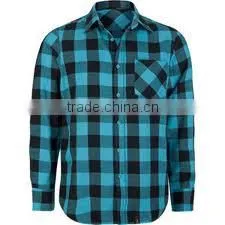 Flannel Shirts/Custom Flannel Shirt With Zip-up Hoody/Men'100% Cotton Flannel Designer Check s Casual Flannel Long Sleeve Shirt/ thumbnail-1