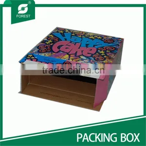 PERSONALIZED DESIGN CAKE PACKING PAPER BOX WITH FANCY COLOR thumbnail-4