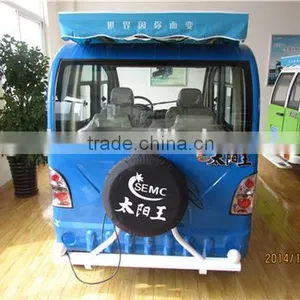 Top Sell 4 Seaters Solar Electric Car& Motorcycle, Scooter Electric &bike With Solar Panel(60V 1200W) thumbnail-6