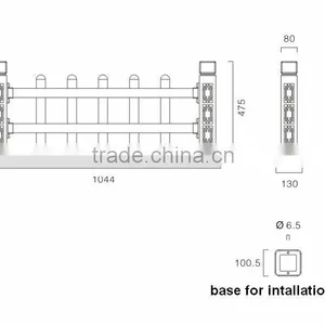 IP65 DC24 10W Crystal Acrylic Landscape Light thumbnail-4