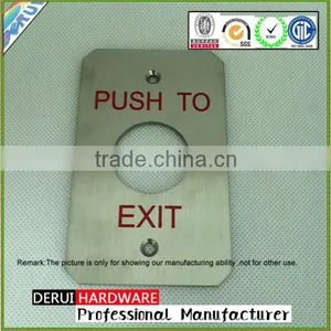 Stainless Steel Push Plate Used for Door in Hospital thumbnail-1