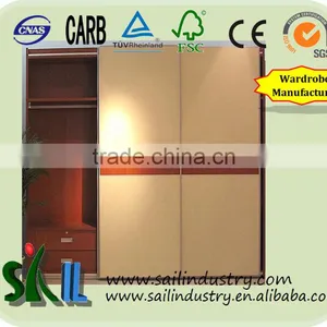 Wooden Wardrobe Sliding Door Bedroom Furniture thumbnail-1