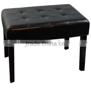 Modern Bedroom Furniture Leather Ottoman KD Bench thumbnail-1