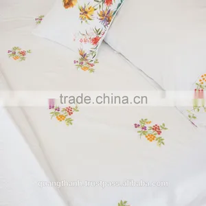 High Quality Hand Embroidery Bed Sheet thumbnail-1